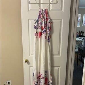 Floral Halter Jumpsuit